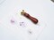 1 Inch Round Blank Wax Seal Stamp for Wedding Invitations, Solid Brass Head without Engraving - Perfect for Party Invitations, Envelopes, Snail Mails, Christmas Wrapping, DIY Projects